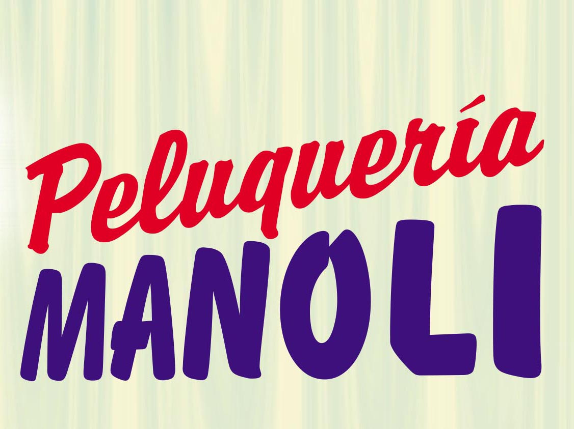 Logotipo de la peluqueria Manoli