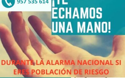 ¡TE ECHAMOS UNA MANO! Población de Riesgo