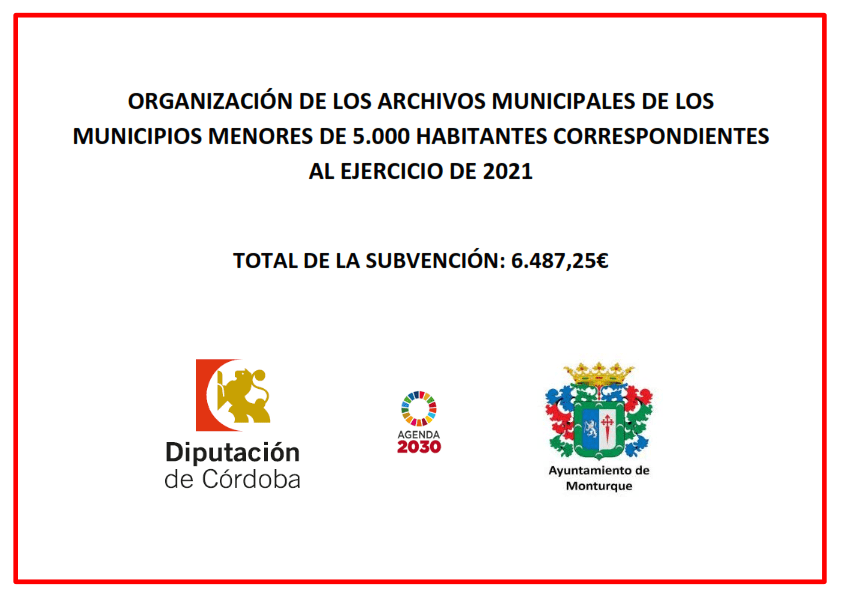 ORGANIZACIÓN DE LOS ARCHIVOS MUNICIPALES 2021 1